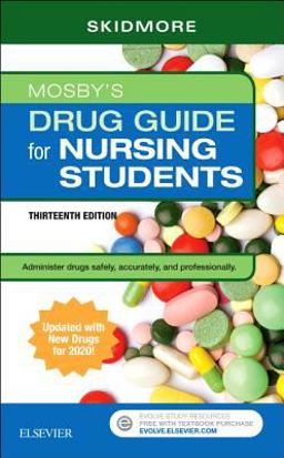 Mosby's Drug Guide for Nursing Students with 2020 Update 13th 9780323532822 Front Cover