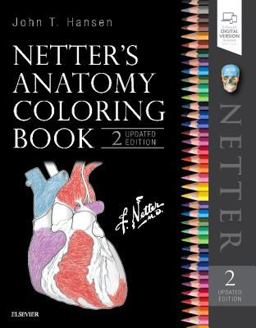 Netter's Anatomy Coloring Book Updated Edition 2nd 9780323545037 Front Cover