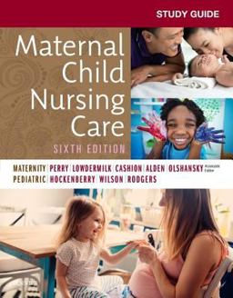 Maternal Child Nursing Care:  9780323547666 Front Cover