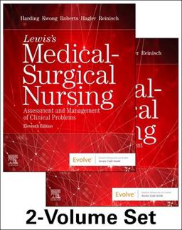 Lewis's Medical-Surgical Nursing - 2-Volume Set Assessment and Management of Clinical Problems 11th 9780323552004 Front Cover