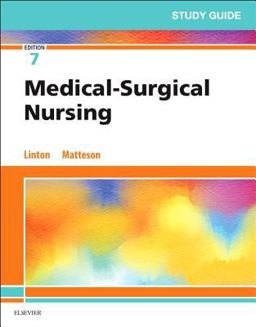 Study Guide for Medical-Surgical Nursing 7th 9780323554589 Front Cover