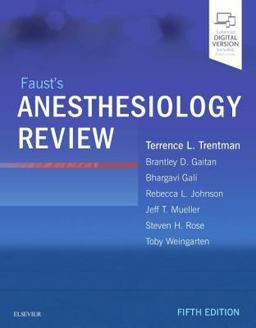 Faust's Anesthesiology Review 5th 9780323567022 Front Cover