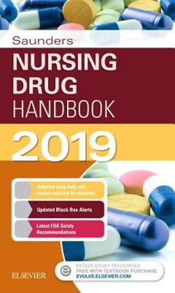 Saunders Nursing Drug Handbook 2019  9780323608855 Front Cover