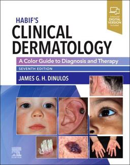 Habif's Clinical Dermatology A Color Guide to Diagnosis and Therapy 7th 9780323612692 Front Cover