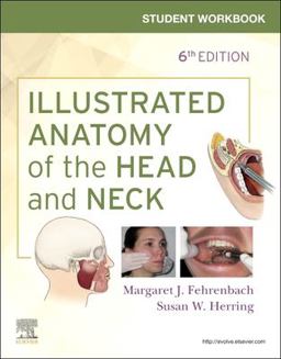 Student Workbook for Illustrated Anatomy of the Head and Neck 6th 9780323613057 Front Cover