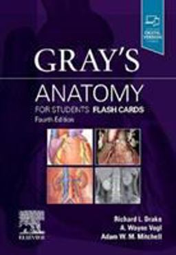 Gray's Anatomy for Students Flash Cards:  9780323639170 Front Cover