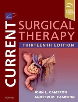 Current Surgical Therapy 13th 9780323640596 Front Cover
