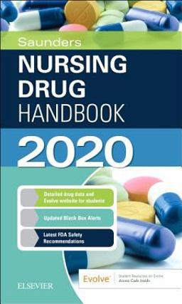 Saunders Nursing Drug Handbook 2020  9780323677622 Front Cover