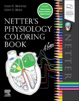 Netter's Physiology Coloring Book  9780323694636 Front Cover