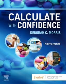 Calculate with Confidence 8th 9780323696951 Front Cover