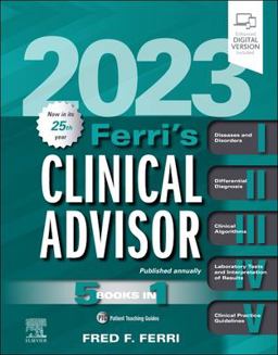 Ferri's Clinical Advisor 2023  9780323755733 Front Cover