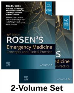 Rosen's Emergency Medicine: Concepts and Clinical Practice 2-Volume Set 10th 9780323757898 Front Cover
