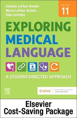 Medical Terminology Online for Exploring Medical Language (Access Code and Textbook Package) 11th 9780323764667 Front Cover