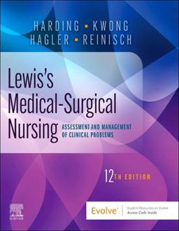 Lewis's Medical-Surgical Nursing Assessment and Management of Clinical Problems, Single Volume 12th 9780323789615 Front Cover