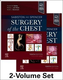 Sabiston and Spencer Surgery of the Chest 10th 9780323790246 Front Cover