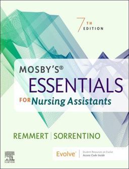 Mosby's Essentials for Nursing Assistants 7th 9780323796316 Front Cover