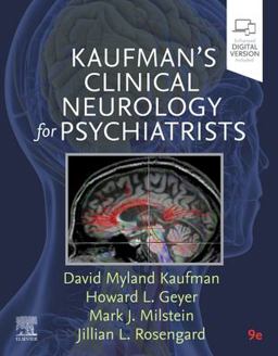 Kaufman's Clinical Neurology for Psychiatrists 9th 9780323796804 Front Cover