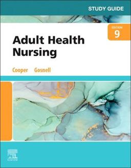 Study Guide for Adult Health Nursing 9th 9780323812023 Front Cover