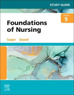 Study Guide for Foundations of Nursing 9th 9780323812047 Front Cover