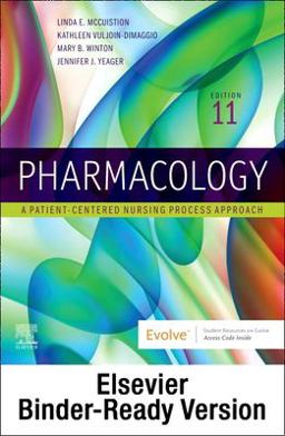 Pharmacology - Binder Ready 11th 9780323825801 Front Cover