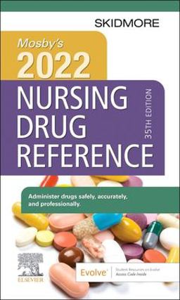 Mosby's 2022 Nursing Drug Reference 35th 9780323826075 Front Cover