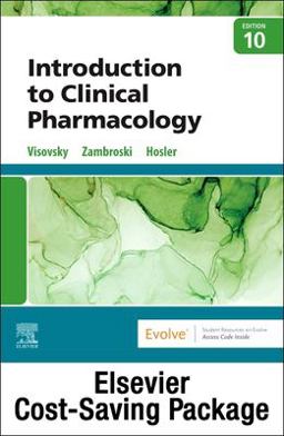 Introduction to Clinical Pharmacology - Text and Study Guide Package 10th 9780323828598 Front Cover