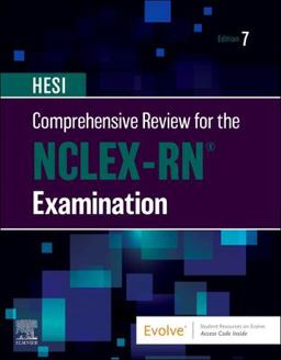 HESI Comprehensive Review for the NCLEX-RN_ Examination 7th 9780323831932 Front Cover