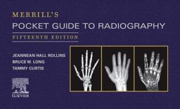 Merrill's Pocket Guide to Radiography 15th 9780323832830 Front Cover