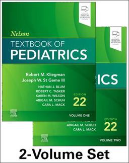 Nelson Textbook of Pediatrics, 2-Volume Set 22nd 9780323883054 Front Cover
