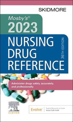 Mosby's 2023 Nursing Drug Reference 36th 9780323930727 Front Cover