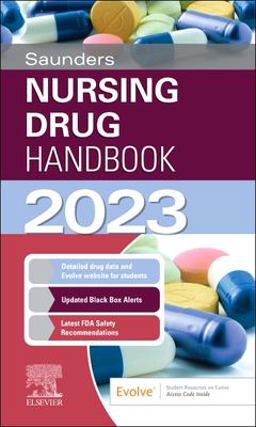 Saunders Nursing Drug Handbook 2023  9780323930765 Front Cover