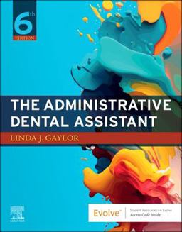 Administrative Dental Assistant 6th 9780323934961 Front Cover