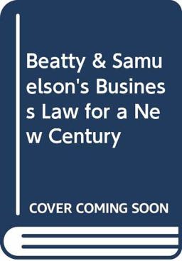 Business Law for a New Century Business Law for a New Century