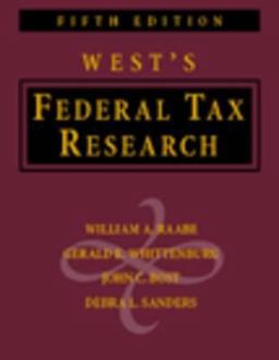 West's Federal Taxation Research