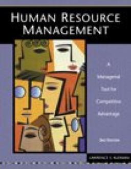 Human Resource Management A Managerial Tool for Competitive Advantage 2nd 9780324008715 Front Cover