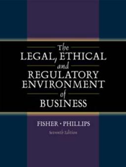 Legal, Ethical and Regulatory Environment of Business 7th 2000 9780324020427 Front Cover