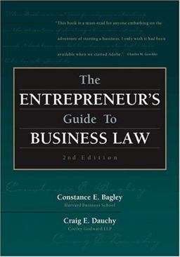 Entrepreneur's Guide to Business Law 2nd 9780324042917 Front Cover