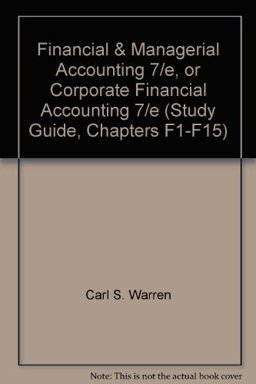 Financial and Managerial Accounting Financial and Managerial Accounting