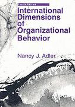 International Dimensions of Organizational Behavior 4th 9780324057867 Front Cover