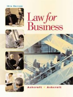 Law for Business 14th 9780324060539 Front Cover