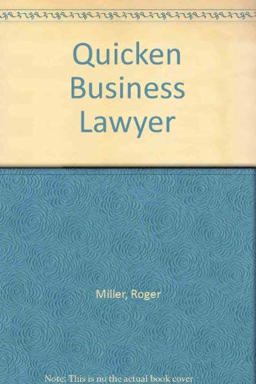 Quicken Business Lawyer 2000 CD-ROM and Applications