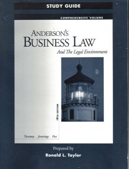 Sg Anderson s Bus Law Legal