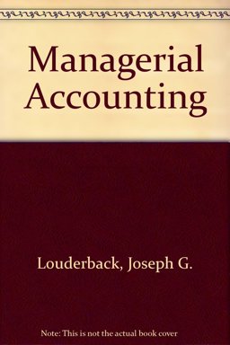 Managerial Accounting Sg 10th 9780324118643 Front Cover