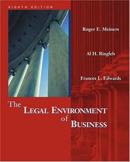 Legal Environment of Business 8th 9780324121513 Front Cover