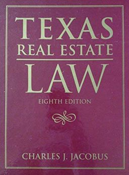 Texas Real Estate Law 8th 9780324142822 Front Cover