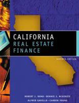 California Real Estate Finance 7th 9780324143720 Front Cover