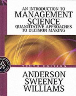 An Introduction to Management Science