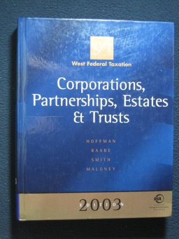 West Federal Taxation 2003