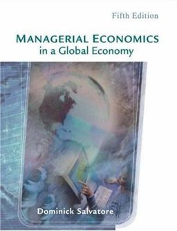 Managerial Economics in a Global Economy with Economic Applications Card 5th 9780324171877 Front Cover