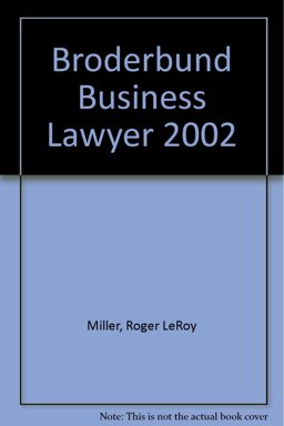 Broderbund Business Lawyer 2002 and Applications